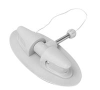 Cryfokt PVC Boat Oar Holder Solid Durable Paddles Oars Hook Mount for Kayak Assault Boat Lightweight Portable for All Types of White