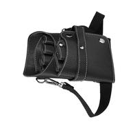 Cryfokt Quality Hairdressing Tool Storage Bag with Crush Resistance, Ideal for Professional Barbers, Comes with Comfortable Strap for Easy Carry (Black)