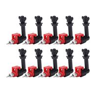 Cryfokt Rabbit Nipple Drinker Durable Bite Resistant Feeder for Poultry Watering System, 10Pcs Automatic Waterer for Rabbits, Chickens, Ducks, Geese, Mink and Other Animals