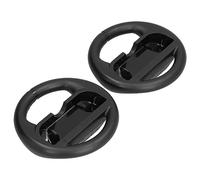 Cryfokt Racing Steering Wheel Handle Controller with Soft Rubber Pad for Long Lasting Comfort, Ergonomic Design for Gaming Enthusiasts (Black)