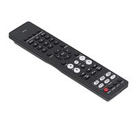 Cryfokt RC-1204 TV Remote Control High Sensitivity Lightweight Easy to Use for LCD Television Replacement Black ABS Material 1 Unit