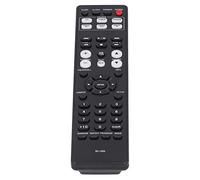 Cryfokt RC-1204 TV Remote Control High Sensitivity Lightweight Easy to Use for LCD Television Replacement Black ABS Material 1 Unit