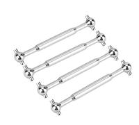 Cryfokt RC Car Alloy Drive Shaft High Strength for 1/18 Model Car, Improve Performance for RC Accessory Enthusiasts