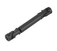 Cryfokt RC Metal Drive Shaft High Strength Smooth Transmission for RC Crawler Car, Improve Performance, for Mini Military Truck (Black)