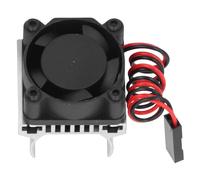 Cryfokt RC Motor Cooling Fan High Performance Durable Heatsink for 1/18 Remote Control Car Aluminum Alloy 1 Unit (Silver)
