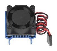 Cryfokt RC Motor Cooling Fan High Performance Durable Heatsink for 1/18 Remote Control Car Aluminum Alloy 1 Unit (Blue)