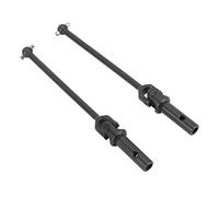 Cryfokt RC Steel Universal Joint Drive Shaft High Accuracy and Durability for ZD Racing 1/8 RC Cars, 2PCS Steel Car Drive Shaft for Enthusiasts