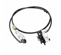 Cryfokt Rear Hydraulic Brake Caliper, 160mm Rotor and 1.5m Hose Complete Assembly ATV Brake Kit, Go Kart Disc with Pads for to Quad Buggy ATV