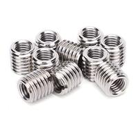 Cryfokt Reduction Nut Female M8 X 1.25 Male M12 X 1.75 Repair Nut for Aviation and Electronic Communication M8 M12(10 pcs)