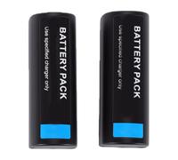 Cryfokt Replacement Camera Battery 1800mAh ForOlympus LI 20B FNP60 | Lithium Ion, 2-pack, High Capacity, Fits COMA BP1 KodakKLIC 5000 CGA S301 Cameras, Overcharge Protection