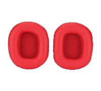 Cryfokt Replacement Ear Pads Soft Protein Leather Cushions for W800BT W8088BT Headphones, Comfortable, Durable, Noise Isolation, 2 Pieces (Red)