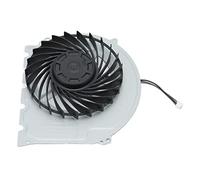 Cryfokt Replacement Internal Cooling Fan for Slim, Durable & Efficient CPU GPU Cooler, Perfect Fit for Gaming Console, Black & Silver, 1 Unit