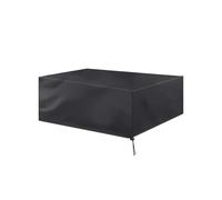 Cryfokt Robust Anti-Aging Dust Cover Made of Oxford Fabric for Tables and Chairs, Protects Against Sun and Dust in The Garden, Easy Installation (242 * 162 * 100)