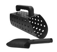 Cryfokt Sand Sifter and Shovel Set Sturdy Stainless Steel for Easy Treasure