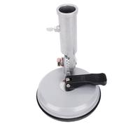 Cryfokt Saugnapf Cup Bracket, Stable Adsorption Aluminum Alloy Press Buckle Design Slidingne Antenna Holder Connection Pipe for Boat for The Internet Device