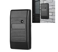 Cryfokt Security Card Reader High Sensitivity Access Control for Outdoor Use 125KHz Wiegand 26/34 Black 1 Unit (Black ID 125Khz)