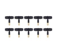 Cryfokt Set of 10 Copper Atomizing Nozzles for Garden Tools and Irrigation Lightweight Plastic and Brass Adjustable Design