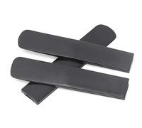 Cryfokt Set of 3 Resin Saxophone Reeds, You Don't Need to Get Wet Before Playing, for beginners. Black 2.5 for Alto Saxophonists