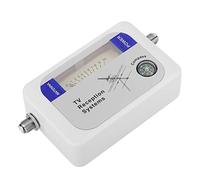 Cryfokt SF9507 Satellite Finder Compact Digital Signal Strength Meter with Built-In Display for Easy Antenna Setup 6 X AA Batteries Not Included