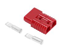 Cryfokt SH175 Battery Quick Connector Quick Connect Disconnect Plug High Current 175A for Solar Panels 4 Wheel Drives Rechargeable Use ABS 1 Unit (Red)