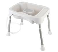 Cryfokt Shampoo Basin, Portable Hair Washing Bowl, Removable Neck Support Bowl for Home Travel Use, 48x33.5cm (Smoky Gray)