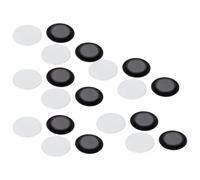 Cryfokt Shower Curtain Weights Magnet Super Strong Magnetic Design Prevents Wind Swaying for Bathroom 10PCS (White)