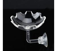 Cryfokt Shrimp Feeding Tube Acrylic Holder Clip for Fish Tank Easy Installation 35cm (20cm)