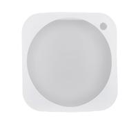 Cryfokt Silicone Case for Mini M4 2024, Shockproof Washable Protective Cover with Precise Cutouts Desktop Computer Skin Shell for Mini Small Desktop Computer Protection (White)
