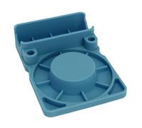 Cryfokt Silicone Cup Drying Rack with Drainage Hole Lid Straw Holder, Odorless Bottle Drainer Stand for Water Cups, Milk Bottles, 16x4x11.5cm (Blue)