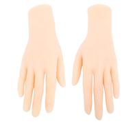 Cryfokt Silicone Female Hand, Soft Silicon Practice Hand with Superior Flexibility & Durability, Mannequin Hands for Manicurist Nails Practice Jewelry Display All Hallows Day