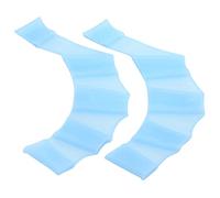 Cryfokt Silicone Swimming Hand Gloves with Shape Design for Comfortable and Safe Swim Like a Experience, 1 Pair Swim Palm Finger Gloves for Beginners (S)