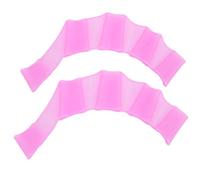 Cryfokt Silicone Swimming Hand Gloves with Shape Design for Comfortable and Safe Swim Like a Experience, 1 Pair Swim Palm Finger Gloves for Beginners (L)