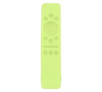 Cryfokt Skin-like Silicone Cover for TV Remote, Washable Shockproof Case for -01312Q, Convex Anti Slip Design, Full Access to Functions, Lanyard Included (Fluorescent Green)