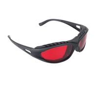 Cryfokt Sleep Aid Glasses, 2100nm Blue Green Light Blocking for Better Sleep, Computer Gaming, Eye Fatigue Relief, with Red Lens for Women Men