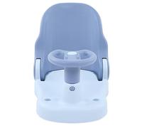 Cryfokt Slip Resistant Baby Bath Seat for Infants and Toddlers, Eco-Friendly PP Material, Adjustable Shower Chair, 1 Unit (Blue)