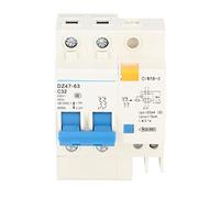 Cryfokt Small Circuit Breaker 32A Ground Fault Interrupter 30mA for Home and Engineering Safe Electrical Equipment