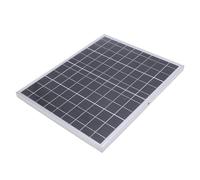 Cryfokt Small Solar Loader, Aluminum Multipurpose Monocrystalline High -Performance Solar Panel Resistant to Efficient Climate for Advertising Lights (15W)