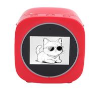 Cryfokt Smart AI Voice Sticker Printer Box, Mini Thermal Label Printer with Display Inkless Portable Maker, for Home Study Projects with 1 Paper Roll