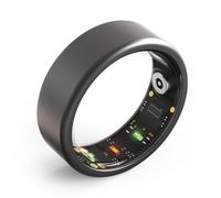 Cryfokt Smart Ring Health Tracker, Sleep Monitor Fitness Tracker IP68 Water Proof with Multiple Sports Modes for Daring APP (Size 11(ID 20.6mm / 0.81in C 64.6mm / 2.54in))