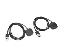 Cryfokt Smart Watch Charger for Fitbit Versa 3 Sense Efficient Wireless Charging Dock 2 Pcs USB Magnetic Design (1M)
