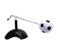 Cryfokt Soccer Kick Trainer, Iron Pipe Construction Technical Skills Improvement Football Juggle Trainer Soccer Training Device with Expert Coaching Tips for All Age Groups