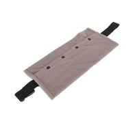 Cryfokt Soft Fleece Reptile Sling Carrier Adjustable Strap Bearded Dragon Small Pet Carrier 26.8-48in (Grey)