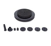 Cryfokt Solar Fountain Pump Kit Unique Floating Water Feature for Garden Pond Decor Monocrystalline 13x13cm