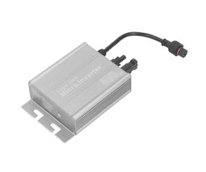 Cryfokt Solar Grid Tie Micro Inverter High Efficiency Auto Identification for Home Solar Power System Aluminum Alloy 1 Unit (300W)