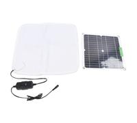Cryfokt Solar Panel Heating Blanket, Energy Saving Soft Pet Warmer Indoor Outdoor Use, Pet Heating Pad Warms with Battery Design, for Car Rides, Dog Cat Self Heated Mat