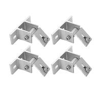 Cryfokt Solar Panel Mounting Bracket Foot Set with High Strength for Safe Roof Installation - 4 Pieces Aluminum Alloy Anti- Support Feet