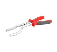 Cryfokt Solid Steel Fuel Filter Petrol Pipe Removal Pliers Tool Ergonomic Grip for Garage Mechanics