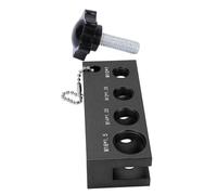 Cryfokt Spark Plug -in Tool, Easy to Use Spark Plug Tool for Most 10 Mm 12 Mm 14, Multifunctional Multifunctional (Black)