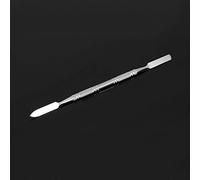Cryfokt Stainless Steel Double Ended Wax Spatula Applicator for Special Effects Makeup, Lightweight Design, 2 Sizes Available, Ideal for Makeup Artists and Enthusiasts (Large)