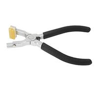 Cryfokt Stitching Hole Punch Durable Stainless Steel Leather Hand Tool for Belts Shoes Wallets Jackets with 3 Punch Needle 5"